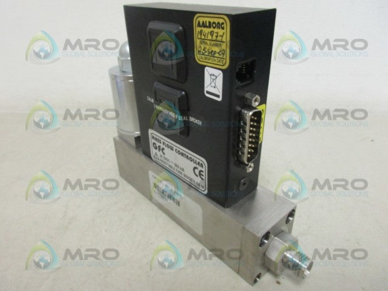 AALBORG GFCS-013488 FLOW CONTROLLER RANGE 0-50 NSMP
