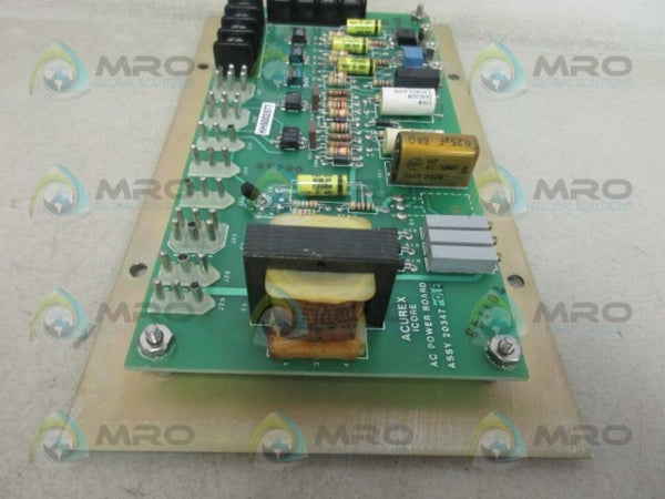 ACUREX D000-20347-01E AC POWER BOARD NSNP