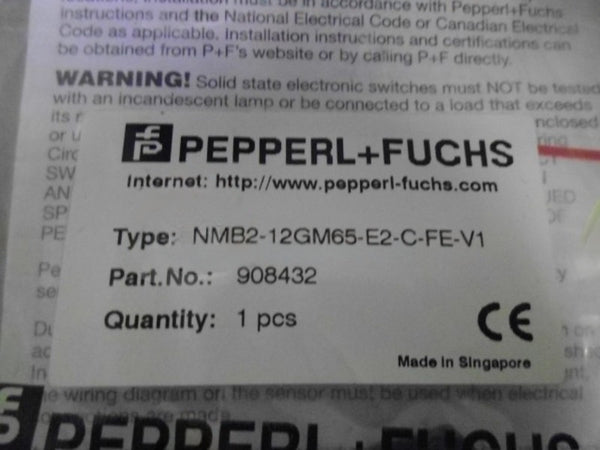 PEPPERL+FUCHS 908432 NSNP IN BAG