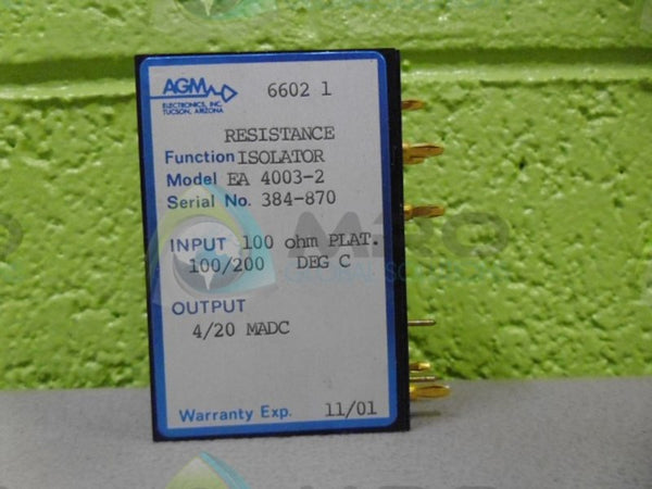 AGM EA 4003-2 ISOLATOR NSNP