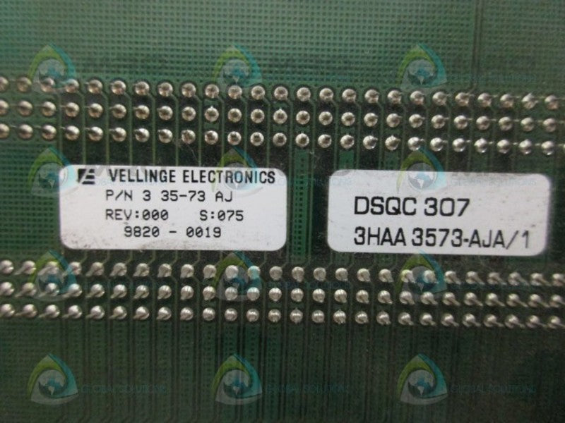 ABB 3HAA3573-AJA/1 BACKPLANE BOARD NSNP