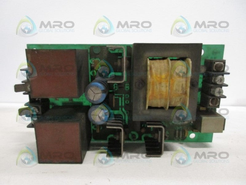 AJAX MAGNETHERMIC 72012A02 U-02-0784-07MK-A SINGLE CHANNEL AMP BOARD UNMP