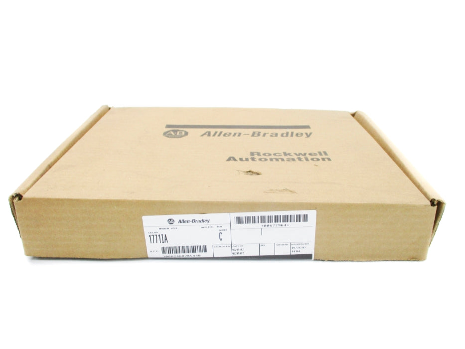 ALLEN BRADLEY 1771-IA SER. C DATE: 2007 NSFS