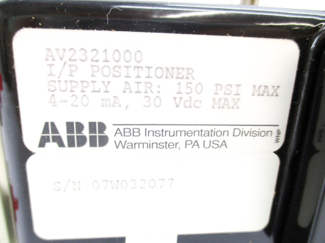 ABB AV2321000 30VDC 150PSI NSNP