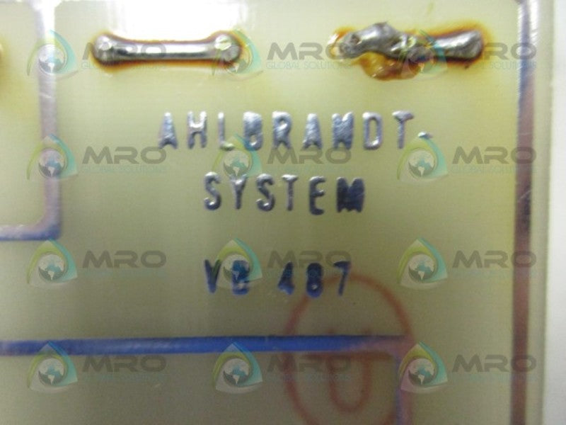 AHLBRANDT SYSTEM VB487 NSNP