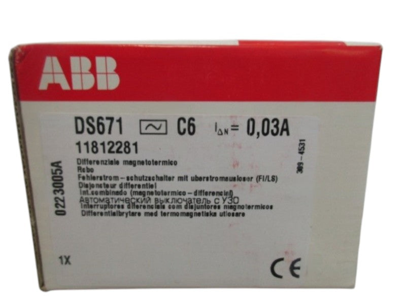 ABB DS671 FUSE PROTECTOR NSMP