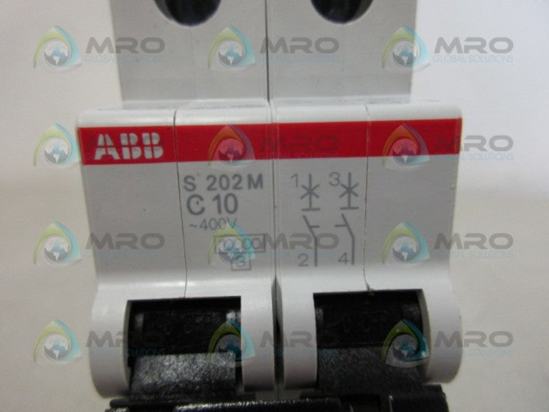 ABB S202M-C10 CIRCUIT BREAKER 10A NSNP