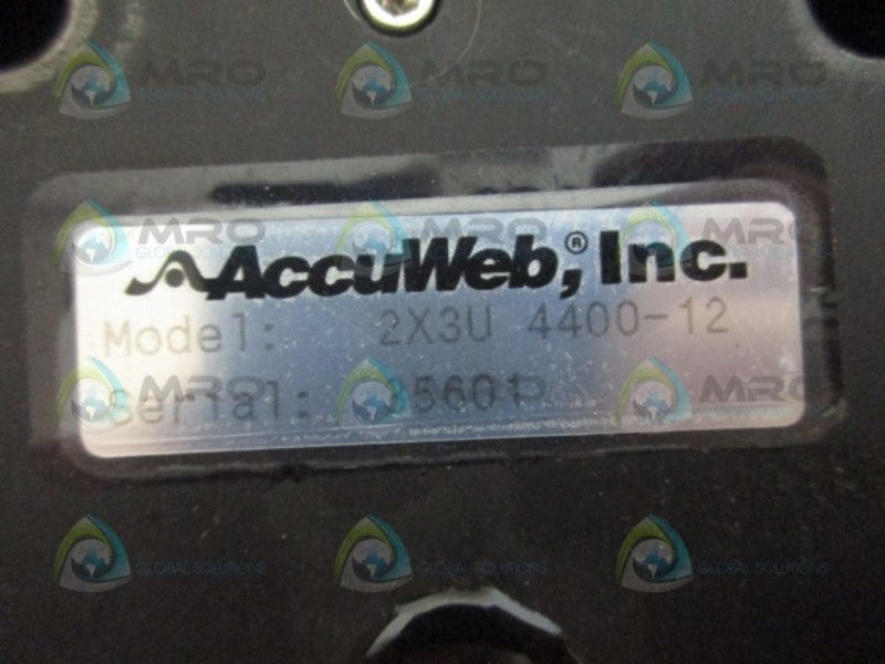 ACCUWEB 2X3U 4400-12 EDGE SENSOR UNMP