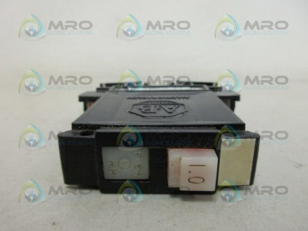 ALLEN BRADLEY 1492-G010 SER. A CIRCUIT BREAKER 1A UNMP