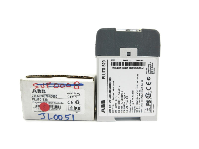 ABB 2TLA020070R0600 PLUTOB20 24VDC 5A NSMP