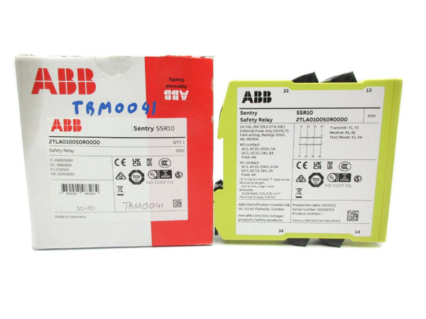 ABB 2TLA010050R0000 SSR10 24VDC NSMP