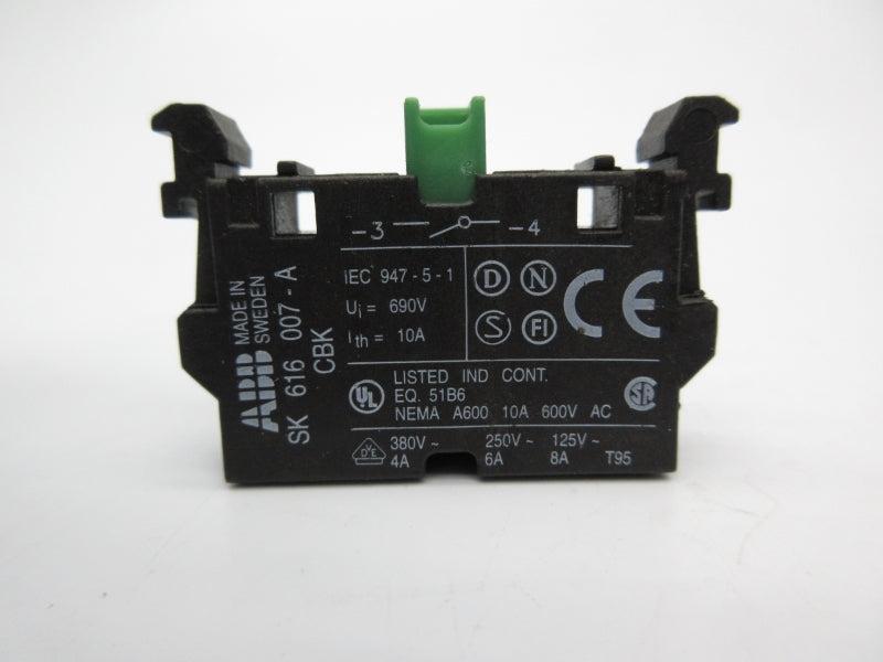 ABB SK616007-A 600VAC 10A NSNP