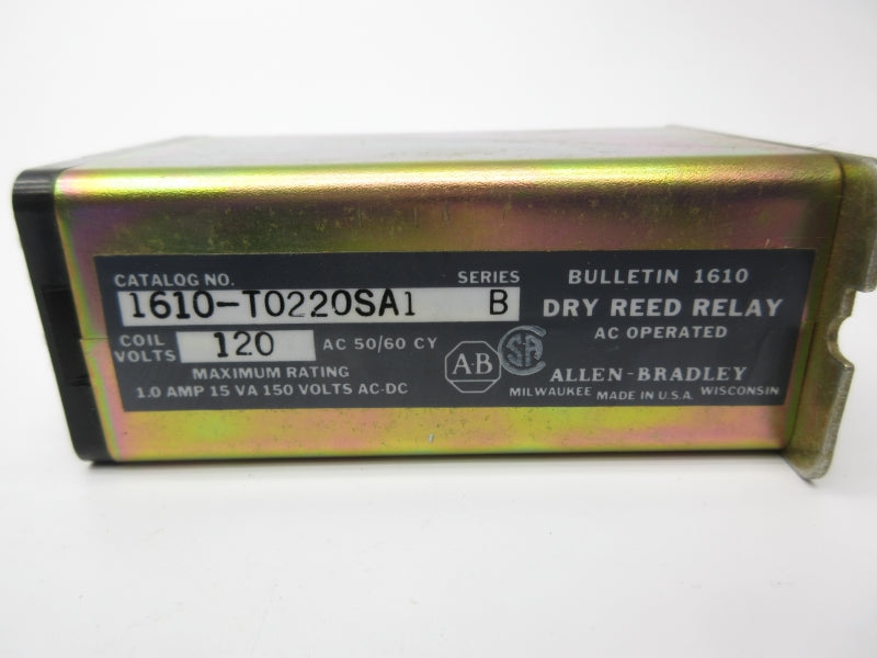 ALLEN BRADLEY 1610-T0220SA1 SER. B 120VAC 1.0A NSNP