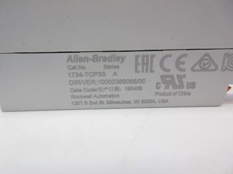 ALLEN BRADLEY 1734-TOP3S SER. A NSNP