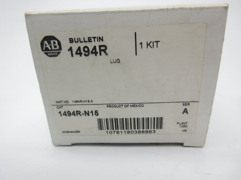 ALLEN BRADLEY 1494R-N15 SER. A (WH) NSMP