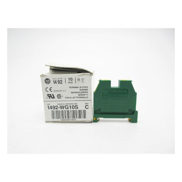 ALLEN BRADLEY 1492-WG10S SER. C (PKG OF 10) NSMP