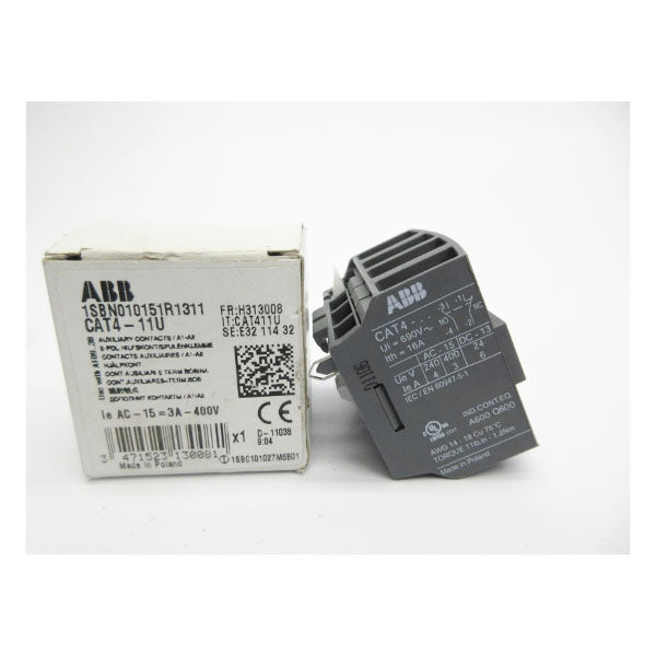 ABB 1SBN010151R1311 CAT4-11U 400V 3A NSMP