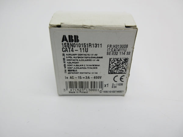 ABB 1SBN010151R1311 CAT4-11U 400V 3A NSMP