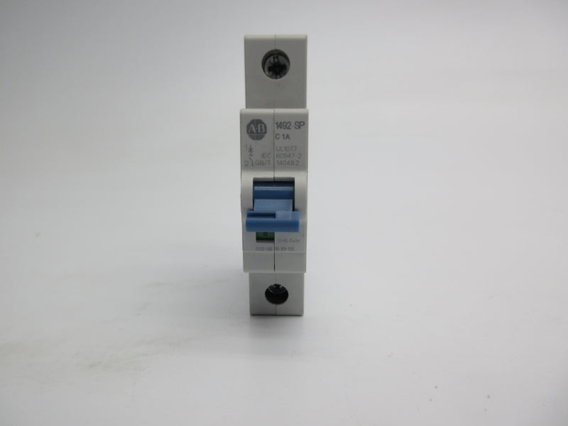 ALLEN BRADLEY 1492-SPM1C010 SER. D 277VAC 1A (PKG OF 2) NSMP