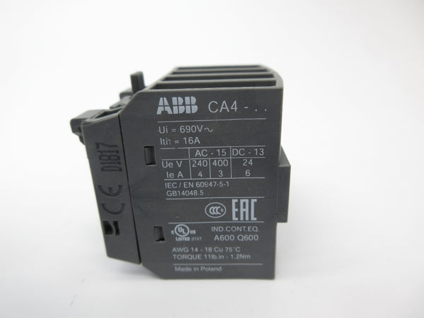ABB CA4-22U 690V 16A NSNP