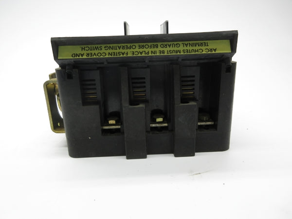 ALLEN BRADLEY 1494V-DS100 SER. B 600VAC 100A (AS PICTURED) NSNP