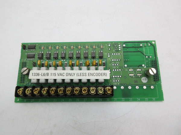 ALLEN BRADLEY 1336-L6 SER. B 115VAC NSMP