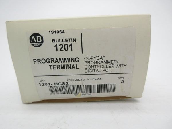 ALLEN BRADLEY 1201-HCS2 SER. A 5VDC (WH) NSMP