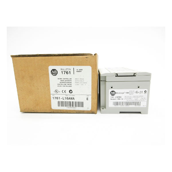 ALLEN BRADLEY 1761-L16AWA SER. E F/W 1.0 120VAC NSMP
