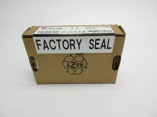 ALLEN BRADLEY 1762-OB16 SER. A 24VDC DATE: 2007 NSFS