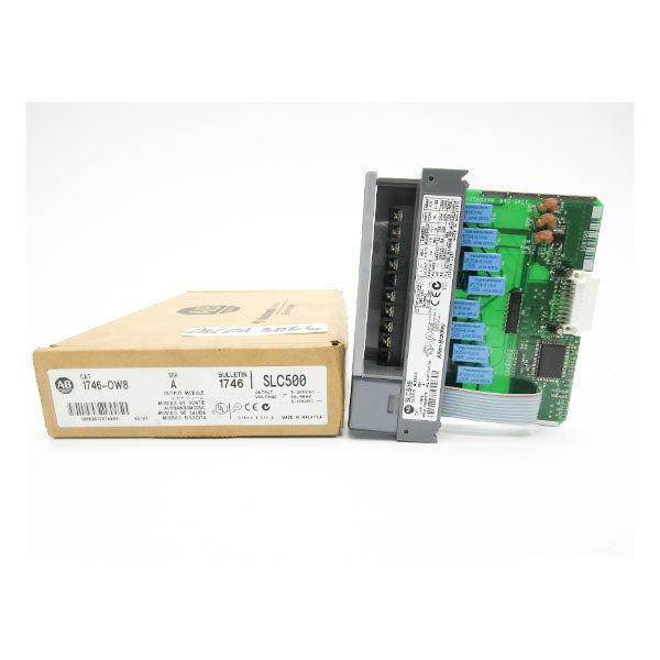 ALLEN BRADLEY 1746-OW8 SER. A 5-265VAC 15A NSMP