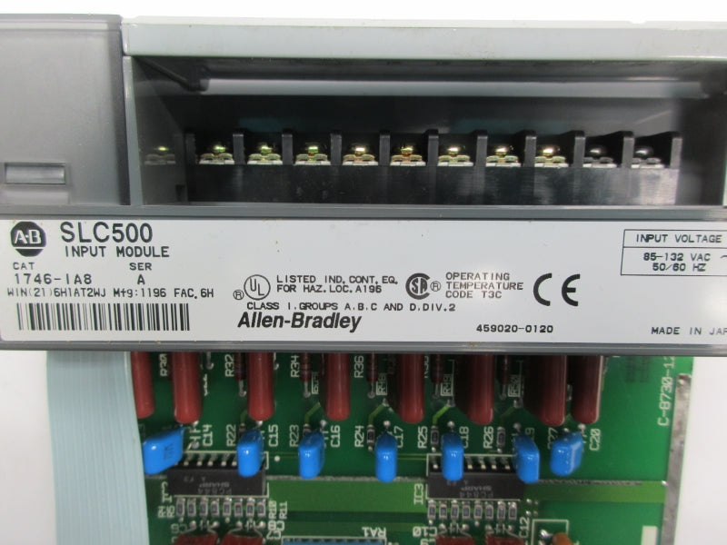 ALLEN BRADLEY 1746-IA8 SER. A 85-132VAC NSNP