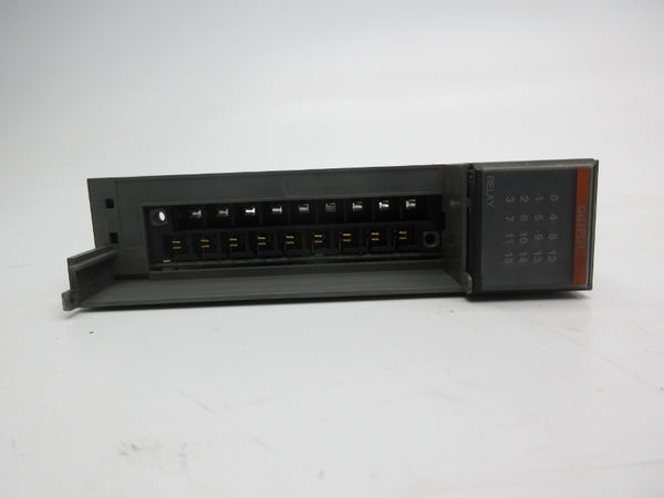 ALLEN BRADLEY 1746-OW16 SER. C 10-250VAC (NO DOOR/ TERMINAL) UNMP