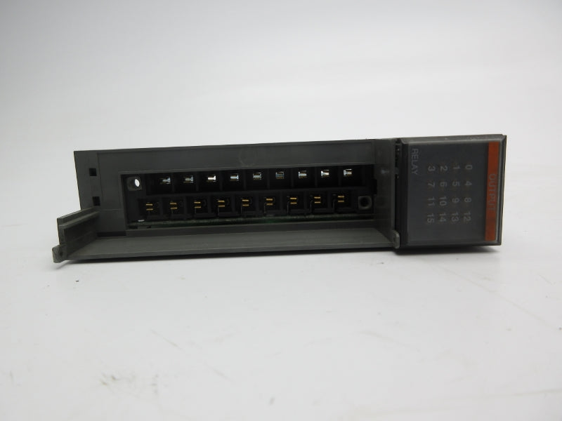 ALLEN BRADLEY 1746-OW16 SER. C 10-250VAC (NO DOOR/ TERMINAL) UNMP