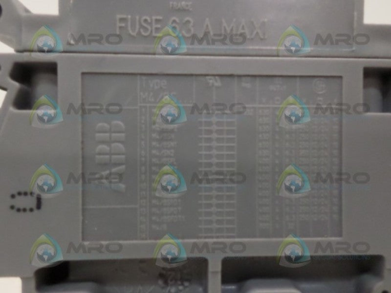ABB M4/8S TERMINAL BLOCK FUSE  NSNP