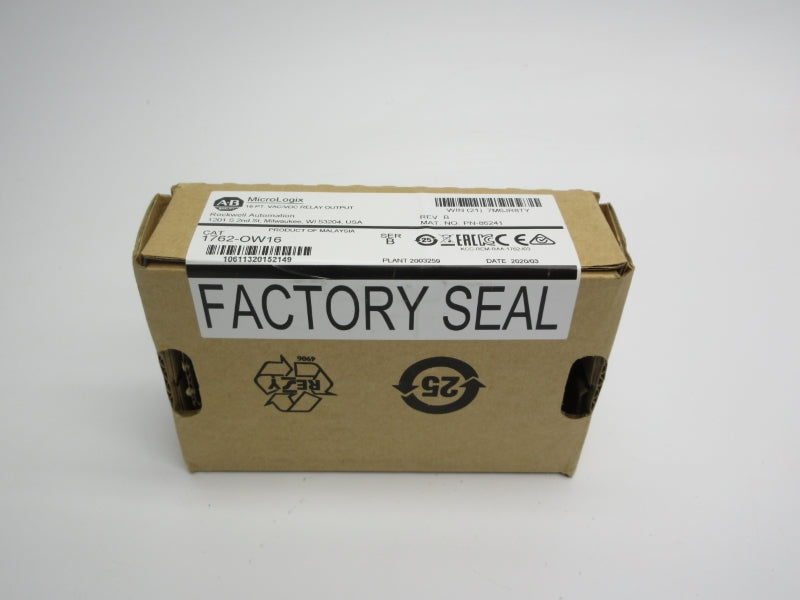 ALLEN BRADLEY 1762-OW16 SER. B DATE: 2020 NSFS