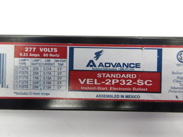 ADVANCE VEL-2P32-SC 277V 0.21A UNMP