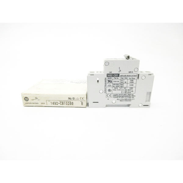 ALLEN BRADLEY 1492-CB1G200 SER. B 277VAC 20A NSMP