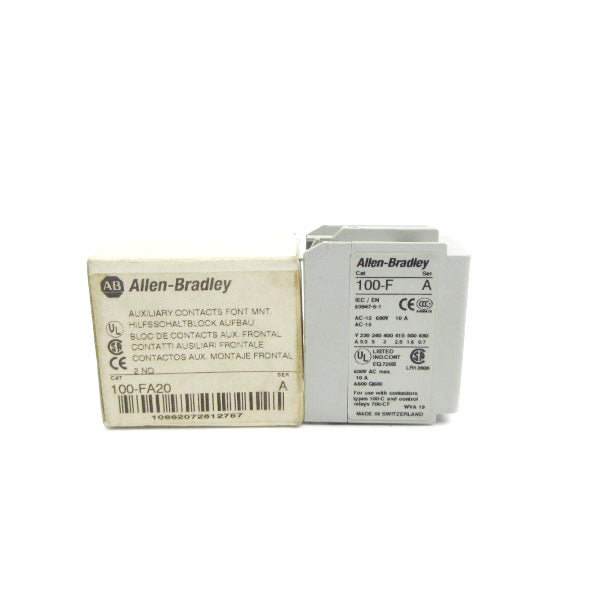 ALLEN BRADLEY 100-FA20 SER. A 690V 10A (WH) NSMP
