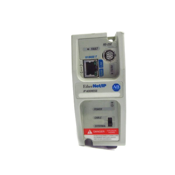 ALLEN BRADLEY 1761-NET-ENI SER. A F/W 1.02 24VDC NSNP