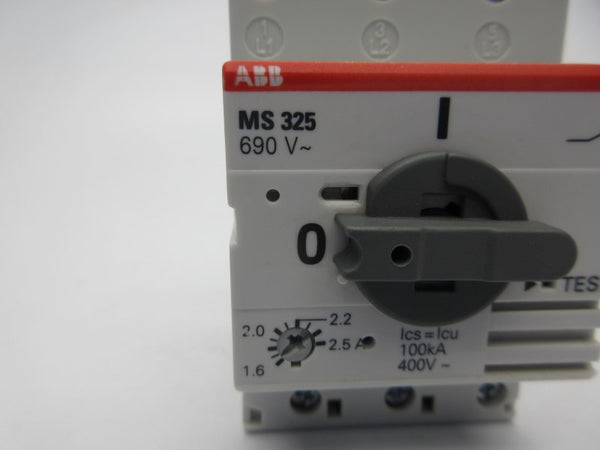 ABB MS325-2.5 690V 1.6-2.5A NSNP