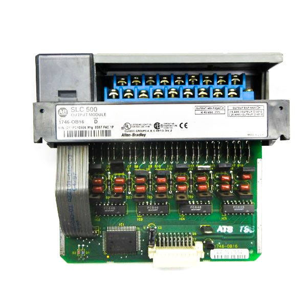 ALLEN BRADLEY 1746-OB16 SER. D 10-50VDC NSNP