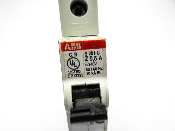 ABB S201U-Z0,5 240V 0.5A NSNP