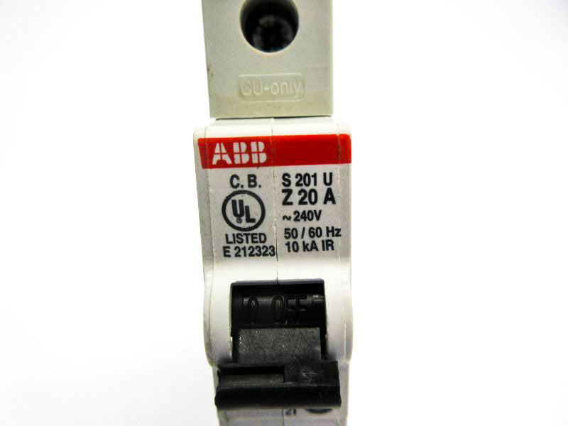 ABB S201U-Z20 240V 20A NSNP