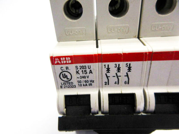 ABB S203U-K15 240V 15A NSNP