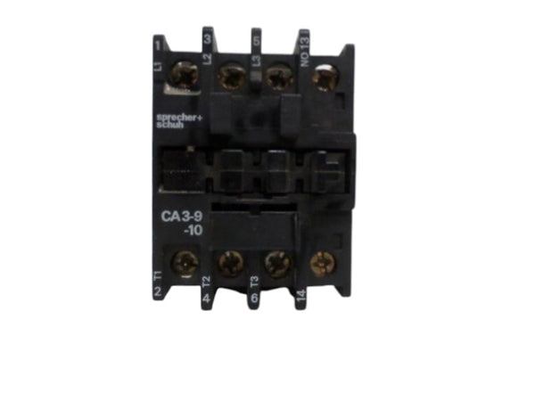 SPRECHER+SCHUH CA3-9C CONTACTOR w/ RELAY  UNMP