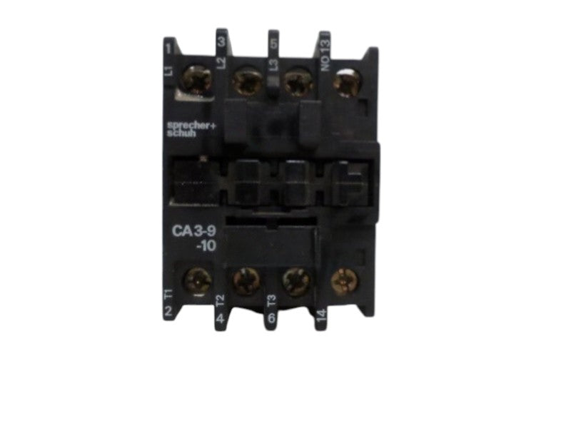 SPRECHER+SCHUH CA3-9C CONTACTOR w/ RELAY  UNMP