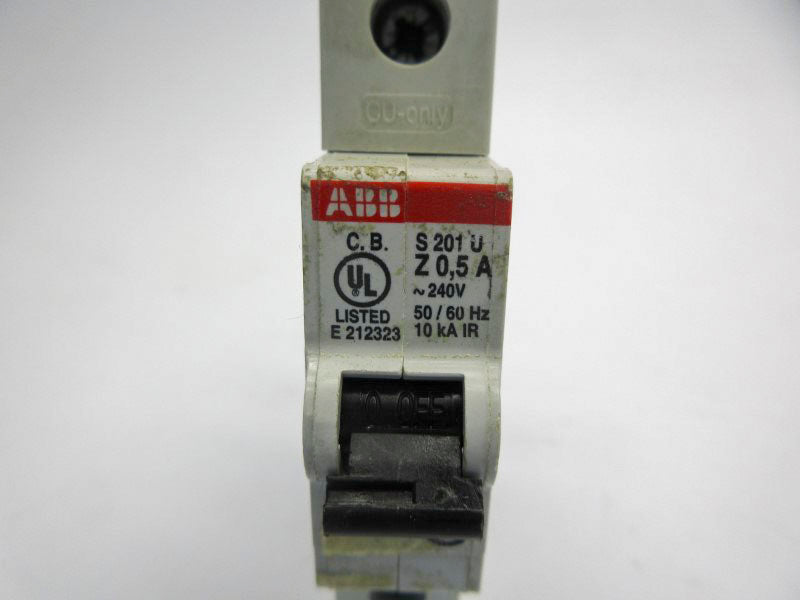 ABB S201U-Z0,5 240V 0.5A UNMP