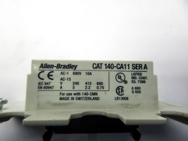 ALLEN BRADLEY 140-CA11 SER. A 690V 10A NSNP