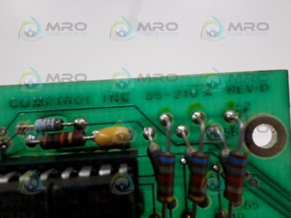 COMPTROL 85-210A CIRCUIT BOARD  UNMP