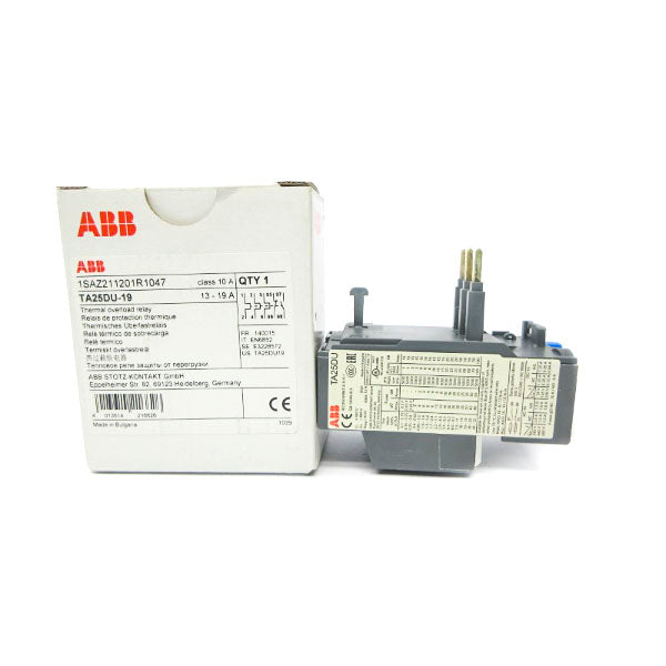 ABB TA25DU-19 1SAZ211201R1047 690V 13-19A NSMP